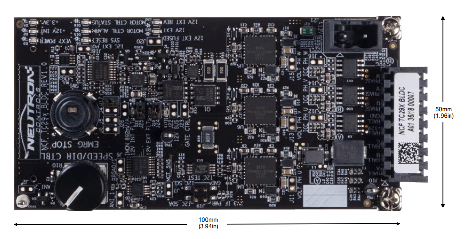 Infographic - Neutron Controls Brushless DC Control Module